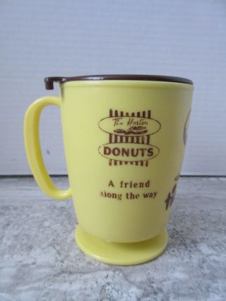Old Vintage Tim Hortons Plastic Tim - Mug Travel Coffee Mug Whirley Industries 3
