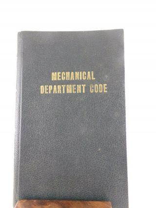Vintage 1939 Atchison,  Topeka& Santa Fe Railway System.  Codes Book (p - 34) Pc.  Box