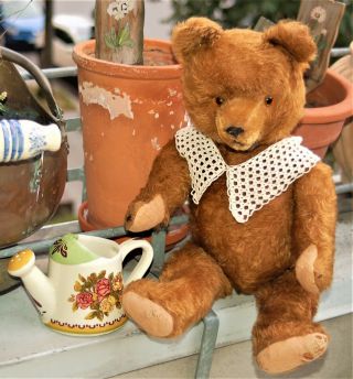 Antique Hermann cinnamon Mohair Teddy Bear - 20 