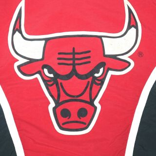 NBA Chicago Bulls Champion Warm Up Jersey Jacket Size Large Vintage Rare 3