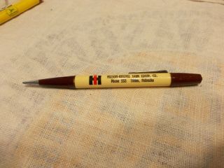 Vintage Adv International Harvester Nelson - Knievel Co.  Mechanical Pencil