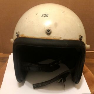 Vintage Bell 500 - Tx Helmet 1962 4 Snap Rare Offered For Restoration