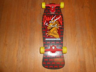 Vintage Steve Caballero Skateboard Complete Deck Powell Peralta