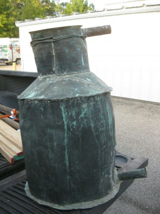 Authentic Antique Copper Moonshine Still From The 1930 