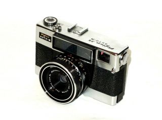Vintage (1958) Fuji Fujica Auto - M 35mm Rangefinder Film Camera F2.  8 Lens - JAPAN 3