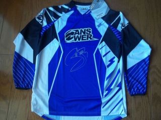 James Bubba Stewart Signed Autographed Answer Jersey Proof Adult Large