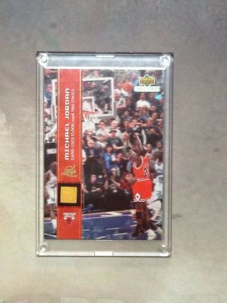 2000 Upper Deck Limited Edition 910/1000 Michael Jordan Game Floor Final 98