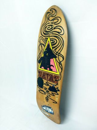 Vintage - NATAS Kitten Pro - SMA Skateboard Deck - Santa Cruz - - 1989 2