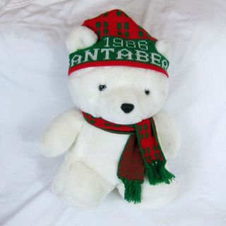 Dayton Hudson Vintage Santa Bear 1986 Christmas Stuffed Animal Teddy Bear 20 "