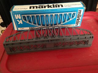 Vintage Marklin 7263 Arch Bridge HO Scale Western Germany 3