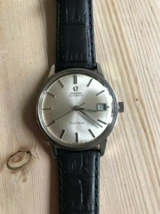 Vintage Automatic Omega Seamaster Geneve Wrist Watch 1960’s.  Rare Collectible