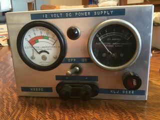 Vintage Variable 12 Volt Dc Power Supply