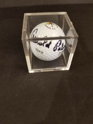 Arnold Palmer Signed Golf Ball Autograph