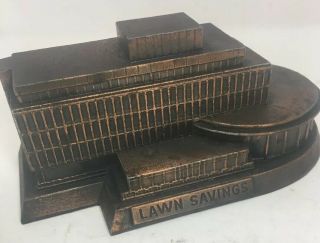 Lawn Savings Bandk Building Vintage Banthrico Savings Bank Promo