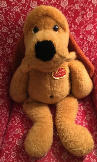 Vintage Doogan Dog,  Plush Stuffed Toy,  Henry’s Friend Animal Fair 27” Rare