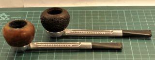 A Good Looking & " Falcon Standard " Pipes With Apple Bowls.