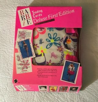 Barbie 300 Trading Collector Cards Deluxe First Ed.  Mattel 5533 W/box