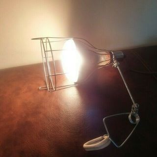 Vintage Ge Sun Lamp With 275w Bulb