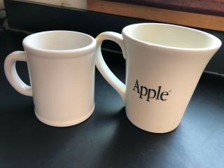 2 Vintage Apple Computer Coffee Mugs 2