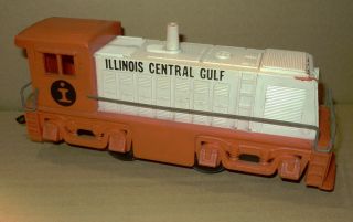^ Vintage Marx O Trains.  " Illinois Central Gulf Diesel Locomotive "