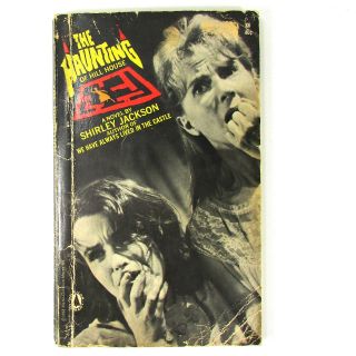 The Haunting Of Hill House By Shirley Jackson Vintage 1963 Movie Tie - In Edition