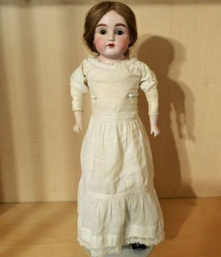 Antique Kestner 154 Dep Doll Kid Leather Body 19 "