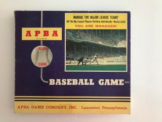 Vintage Apba Major League Baseball Game 1979 Season Appears To Be Complete