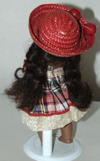RARE Vintage GINNY DOLL Strung BLACK Tagged Clothes 3