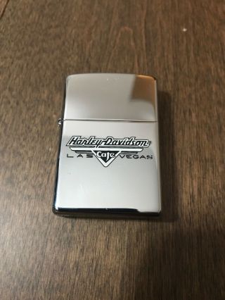 Zippo Harley Davidson Cafe Lighter.