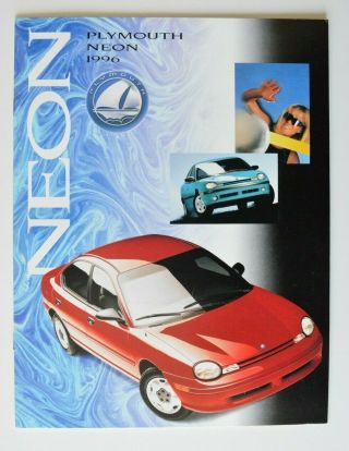 Plymouth Neon 1996 Dealer Brochure - French - Canada