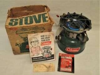 Coleman Model 502 Sportster Stove Dated 1968