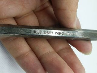 Vintage Caran D’ache Silver Plated Ballpoint Pen - Switzerland Wipo 1983