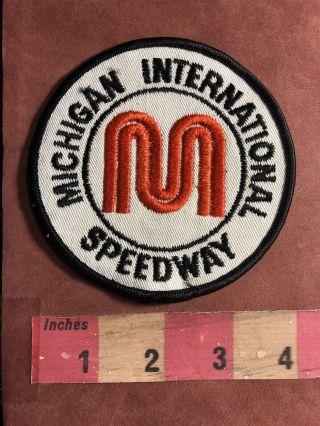 Vintage Michigan International Speedway Car Race Track Patch 98u4