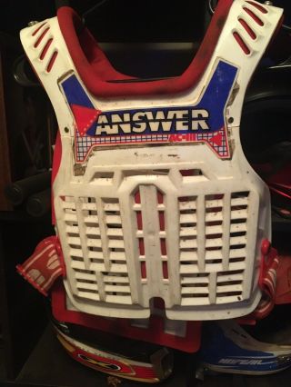 Vintage Motocross Answer Chest Protector