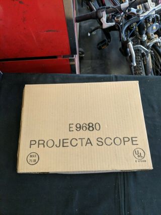 Vintage Projecta Scope E - 9680 Bandwagon Image Projector Picture Tracer