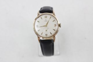 Vintage Gents Tudor By Rolex 9ct Gold Wristwatch Hand - Wind (37g)