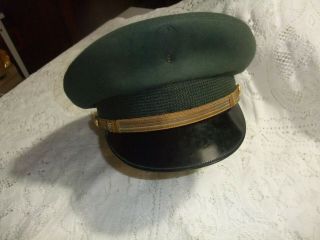 Vintage Men " S Flight Ace Us Army Officer Dress Hat Sz 7 1/4