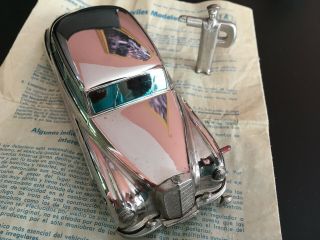 Vintage Prameta Chrome Mercedes Benz 300 Toy Car