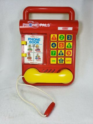 Vintage Vtech Phone Pals 80s Electronic Talking Toy Telephone Circuit Bending
