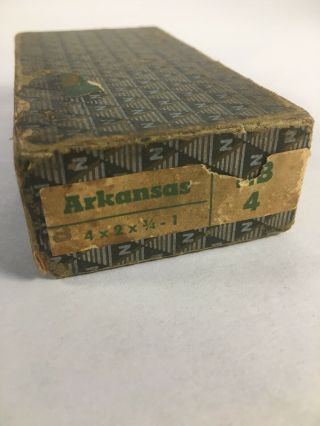 Vintage NORTON Hard Arkansas Oil Stone Made in USA 3