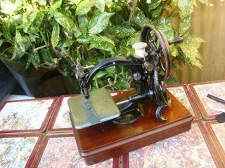 Old Vintage Antique Sewing Machine Wilcox Willcox & Gibbs