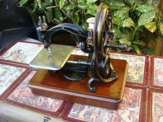 Old Vintage Antique Sewing Machine Wilcox Willcox & Gibbs 2
