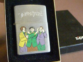 Zippo - Three Stooges - Multi Colors - Hard To Find Beauty