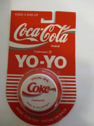 Vintage Coca - Cola Yo - Yo Nos Jack Russell Special Spin 1989
