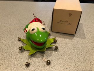 Vintage Kermit The Frog Christmas Ornament 1979 Made In Korea Muppets