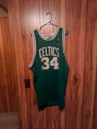 Vtg Nike Paul Pierce Boston Celtics Jersey Size 4 X Nike.  Nba Jerseys