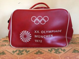 100 Vintage Munich Olympic Sports Bag 1972