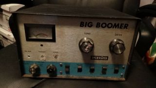 Vintage Kris Big Boomer Linear Amplifier Tube 6jg6a 6lq6