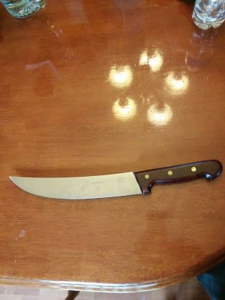 Vintage Dexter Russell Connoisseur Chefs Knife 32 - 10”