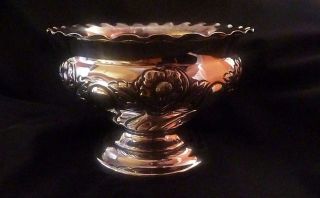Victorian English Sterling Silver Bowl by Vale Bros.  & Sermon Hallmarked 1898 3